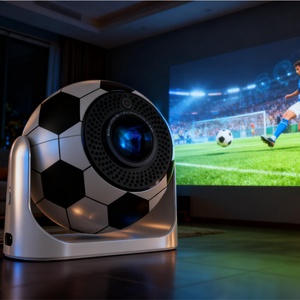 Projecteur intelligent Android 13 K9 Amlogic T950S 160ANSI 720P Lecture vidéo native 4K Correction trapézoïdale automatique Haut-parleur intégré Cinéma en plein air - Product Image 1