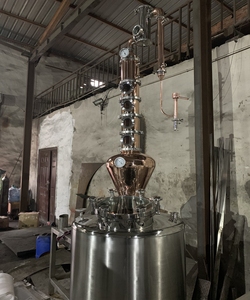 Columna de 6 pulgadas y 4 placas, <span class=keywords><strong>flauta</strong></span> de acero inoxidable, columna de destilación de Alcohol, Vodka, whisky, fabricación de Ginebra - Product Image 6