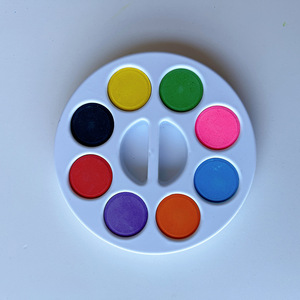 Fabricant de pigments solides peints personnalisés 5/6/8 couleurs pour enfants étudiants peints à la main - Product Image 1