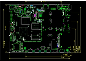 Industrielles Android PCBA Motherboard RK3288 Digital Signage Android-Steuer karte mit LVDS-Ausgang - Product Image 2