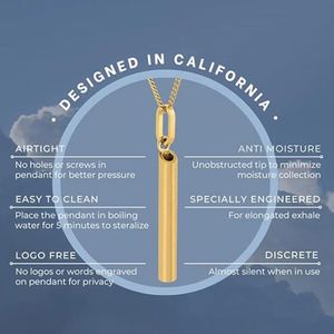 <span class=keywords><strong>Collier</strong></span> De Silbato Respiration En Acier Inoxydable Méditation <span class=keywords><strong>Collier</strong></span> pour Soulagement Du Stress pour Femmes Hommes <span class=keywords><strong>Silencieux</strong></span> Anxiété Sifflet <span class=keywords><strong>Collier</strong></span> - Product Image 5