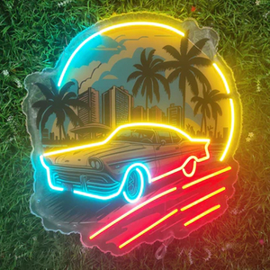 Letrero de neón personalizado con logotipo comercial de tienda con impresión UV para exhibición minorista - Product Image 1