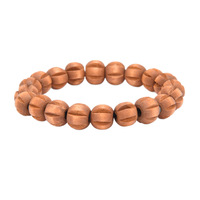 Bracelet en perles de bois colorées inspiré de la dopamine, fait main, minimaliste, polyvalent, vintage, unisexe, cadeau transfrontalier