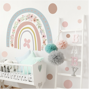 Macaron - Adhesivo de Pared de PVC Colorido, Impermeable, Autoadhesivo, Extraíble, para Habitación de Niños, Bebés, Decoración del Hogar - Product Image 2