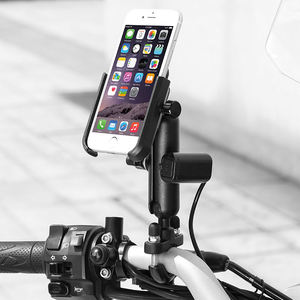 Soporte para Teléfono de Motocicleta y Bicicleta Ajustable, Impermeable y Antivibraciones Motowolf con Cargador, Compatible con Todas las Marcas - Product Image 6