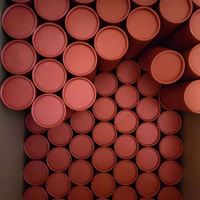 Emballage cosmétique tube en papier rond cylindre emballage en carton tube en papier ondulé 30ml boîte de parfum