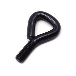 Vis à œil de mouton noire, haute précision, pour installations de quincaillerie, fixations décoratives pour cordes, garantissant un accrochage sécurisé - Product Image 5