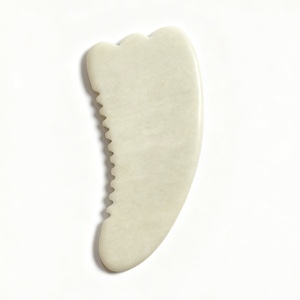 เครื่องมือขูดกัวซา ควอตซ์ใส กัวซา หินธรรมชาติ 100% รูปทรงเขา ทำด้วยมือ แผ่นกัวซา - Product Image 2