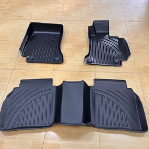 Tapetes de Piso 3D 5D TPE para <span class=keywords><strong>Mercedes</strong></span> Benz <span class=keywords><strong>Clase</strong></span> <span class=keywords><strong>E</strong></span> W213 E200 E250 E300 E43 AMG, Accesorios Interiores para Autos con Volante a la Derecha, 3 Piezas - Product Image 6