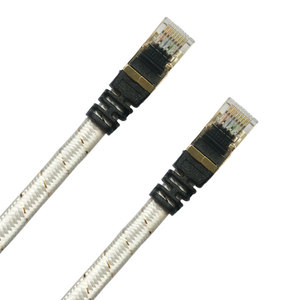สายอีเธอร์เน็ต D-Sunty High-Speed 20M 40Gbps 2000Mhz RJ45 Shielded CAT8 สำหรับภายในอาคาร ความยาว 5 เมตร สำหรับเล่นเกมส์ คอมพิวเตอร์ Xbox SFTP ทองแดงแบบตีเกลียว - Product Image 2