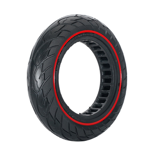Stock UE Livraison Rapide Xiaomi M365/PRO/PRO2/1S/Kukirin M4/M4 Pro/Kukirin G2 Max <span class=keywords><strong>Scooter</strong></span> Pneu Plein Tubeless Rouge 10x2.125 Caoutchouc - Product Image 1