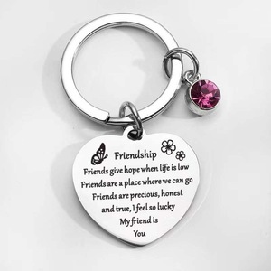 Llavero de Acero Inoxidable con Logotipo Personalizado para el Día de la Madre, Regalo para Mamá, Oso Mamá, Acción de Gracias, Perfecto para Mamá con un Encanto de Cristal Brillante - Product Image 5
