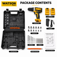 Perceuse sans fil certifiée CE 21V Max avec 2 batteries et chargeur, vente en gros directe usine OEM
