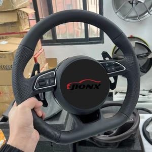 Volant en fibre de carbone pour <span class=keywords><strong>Audi</strong></span> <span class=keywords><strong>S1</strong></span> S3 S4 S5 RS3 RS4 RS5 RS6 RS7 A3 A4 A5 A6 A7 A8 Q3 Q5 2012-2016 Roue sport personnalisée - Product Image 4