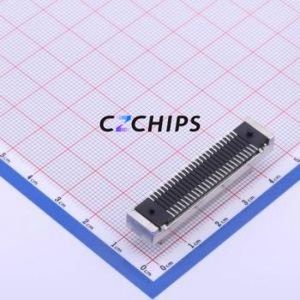 XHLJQ-00025 Hard Drive Connector (SAS/SATA/M.2) SMD Connector SCSI Female 50P Vertical Mount - Product Image 2