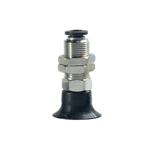C-MVPKN ข้อต่อสูญญากาศแบบดูดหมายเลข 10 34 มม. M12x1 ข้อต่อท่อ PU ขายึดโลหะทองแดง - Product Image 2