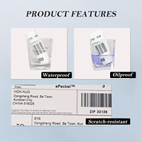 Etiquetas Térmicas Directas Personalizadas Zebra de 102 mm x 152 mm, Rollo de Papel Adhesivo para Impresora de Códigos de Barras, Etiquetas de Envío para Embalaje