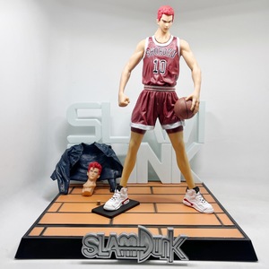 Fabricant OEM personnalisé <span class=keywords><strong>Slam</strong></span> <span class=keywords><strong>Dunk</strong></span> 38cm figurine faite à la main dessin animé impression 3D figurines d'anime vinyle Pvc jouet - Product Image 3