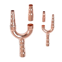 Tuyau de raccordement en cuivre EKE de qualité supérieure pour système de climatisation, raccord manuel pour climatisation, tube de branche pour usage commercial 5