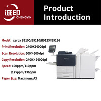 Copieur laser monochrome A3 B9125/B9136 reconditionné, imprimante multifonction de bureau à haute vitesse 125 ppm pour le Japon