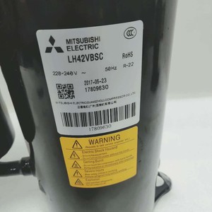 คอมเพรสเซอร์แบบสโครล มิตซูบิชิ รุ่น LH42VBSC 220-240V 58Hz ใช้สารทำความเย็น R-22 สำหรับเปลี่ยนในเครื่องปรับอากาศ - Product Image 4