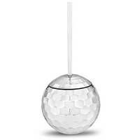 Tasse Disco avec paille transparente, gobelets de fête d'enterrement de vie de jeune fille, faveurs de fête nuptiale