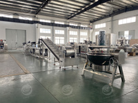 Ligne de production automatique de barres granola, machine à fabriquer des barres énergétiques, équipement de transformation de barres protéinées à l'avoine et de barres céréalières
