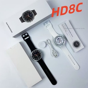 Reloj Deportivo Inteligente HD8C con Caja de Aleación de Titanio, Correa de Silicona, Llamadas, Monitoreo de Frecuencia Cardíaca, Pantalla TFT, Carga Inalámbrica - Product Image 6