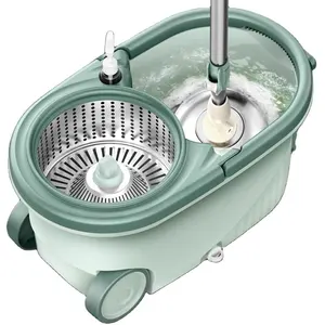 Oferta Especial Magic 2021: Mopa y Cubo <span class=keywords><strong>para</strong></span> <span class=keywords><strong>Limpieza</strong></span> <span class=keywords><strong>de</strong></span> Pisos con Rotación <span class=keywords><strong>de</strong></span> 360 Grados, Artículos <span class=keywords><strong>para</strong></span> el Hogar - Product Image 1