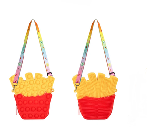 Custom 3D Japan Style Waterproof Silicone Cartoon Mini Handbags for Girls Cute <b>Kids</b>' Shoulder Bags with Coin Pouch Purse - Product Image 1
