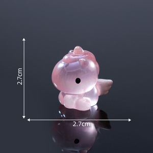 Miniatura de Unicornio para Jardín de Hadas, Acuario, Casa de Muñecas, Accesorios de Decoración, Mini Figuras de Animales de Resina, Adornos - Product Image 6