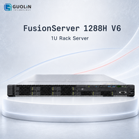 Serveur d'infrastructure informatique cloud FusionServer 1288H V6 1U en rack, configuration prête à l'emploi, en stock