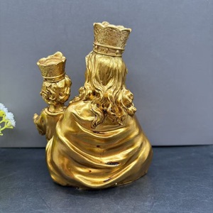 Statua Personalizzata in Resina della <span class=keywords><strong>Regina</strong></span> del Cielo, Vergine Maria con Bambino Gesù, per Articoli Religiosi Cattolici, Fornitore per Chiese - Product Image 3