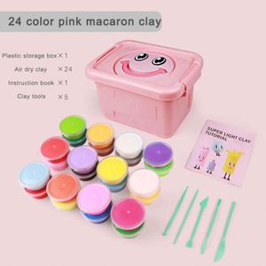 Factory Home Direct Sale Ultralight Clay 24 Color Suit Children Diy Toys Plasticine Clay - Product Image 5
