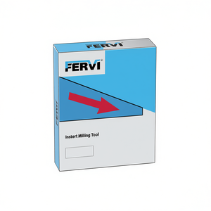 Outil de fraisage à inserts Fervi pour la découpe de métaux et l'usinage de précision - Product Image 2