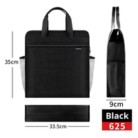 Bolsa de Tutoría para Estudiantes Personalizada de Fábrica, Bolsa de Almacenamiento de Oficina Portátil Resistente al Desgaste para Libros y Papelería