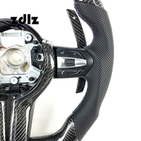 Volant de course en fibre de carbone en forme de D avec éclairage LED pour BMW M Performance, design sportif pour G20 G30 G01 G05 M3 M4, amélioration