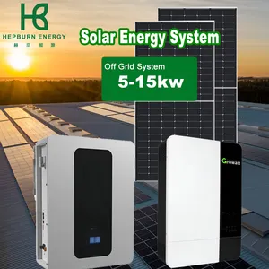 Whole House Solar Generator 6 KW Solar Panel Kit 6000w 5000W 5KVA Solar System For Home Complete Kit