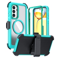 Étui de protection intégrale 360° antichoc robuste Defender pour Samsung A56 5G avec coque magnétique