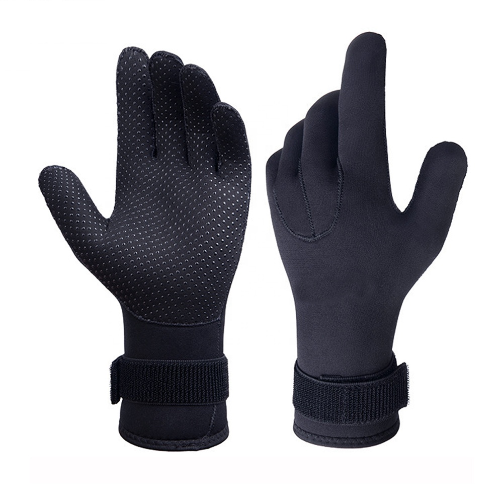 Wasser handschuhe, 3mm & 5mm Neopren Fünf Finger Warmer Neopren anzug Winter handschuhe zum Tauchen Schnorcheln Surfen