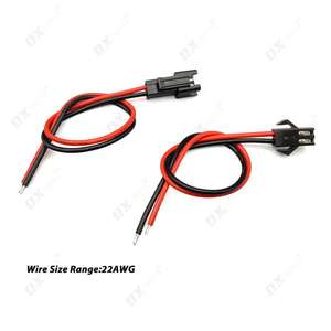 Cavo Oem JST SM 2pin connettore maschio femmina 1007 AWG26 cablaggio connettore LED per Downlight lampada a soffitto - Product Image 2