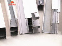 Matériau de construction Revêtement en poudre blanc articles en extrusion Fenêtre coulissante Profilé de fenêtre et de porte en aluminium en Gambie