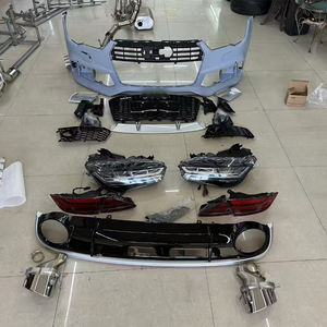 Offres Spéciales pour Audi A7 C7 2012 2013 2014 2015 conversion en modèle 2016 avec kits <span class=keywords><strong>de</strong></span> carrosserie comprenant calandre <span class=keywords><strong>de</strong></span> <span class=keywords><strong>pare</strong></span>-chocs avant arrière - Product Image 4