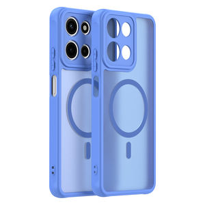 เคสกันกระแทกแม่เหล็กชาร์จไร้สายสำหรับ <span class=keywords><strong>Moto</strong></span> <span class=keywords><strong>G</strong></span> <span class=keywords><strong>Play</strong></span> 2026เคลือบป้องกันลายนิ้วมือโทรศัพท์มือถือ - Product Image 1