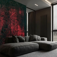 Panneau d'éclairage transparent de style moderne de taille personnalisée Panneau mural en marbre translucide pour l'intérieur et l'extérieur