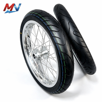 Kit de roues Supermoto CNC à rayons chromés en aluminium de 17 pouces Surron Light Bee Talaria avec pneus CST avant et arrière pour moto électrique tout-terrain