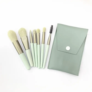 Ensemble de pinceaux de maquillage rose professionnel 7 pièces ensemble de pinceaux de maquillage mignon Mini ensemble de pinceaux de maquillage Portable - Product Image 3
