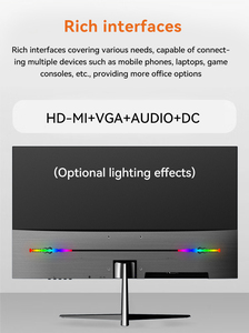 จอภาพสำหรับเล่นเกมแบบโค้ง23.8นิ้วคอมพิวเตอร์พีซีหน้าจอแสดงผลบนโต๊ะราคาถูกผลิตใหม่ - Product Image 6