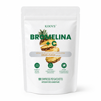 Complément alimentaire à base de bromélaïne et de vitamine C en comprimés ACORN OEM/ODM, complément à marque privée