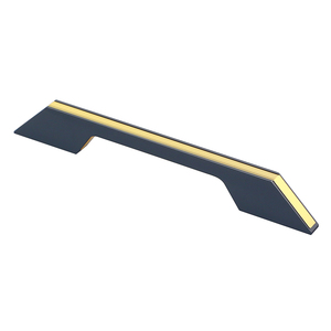 custom long size wide kitchen pull aluminum profile cabinet handle for wardrobe